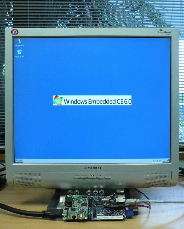 Windows CE on Snapper DV
